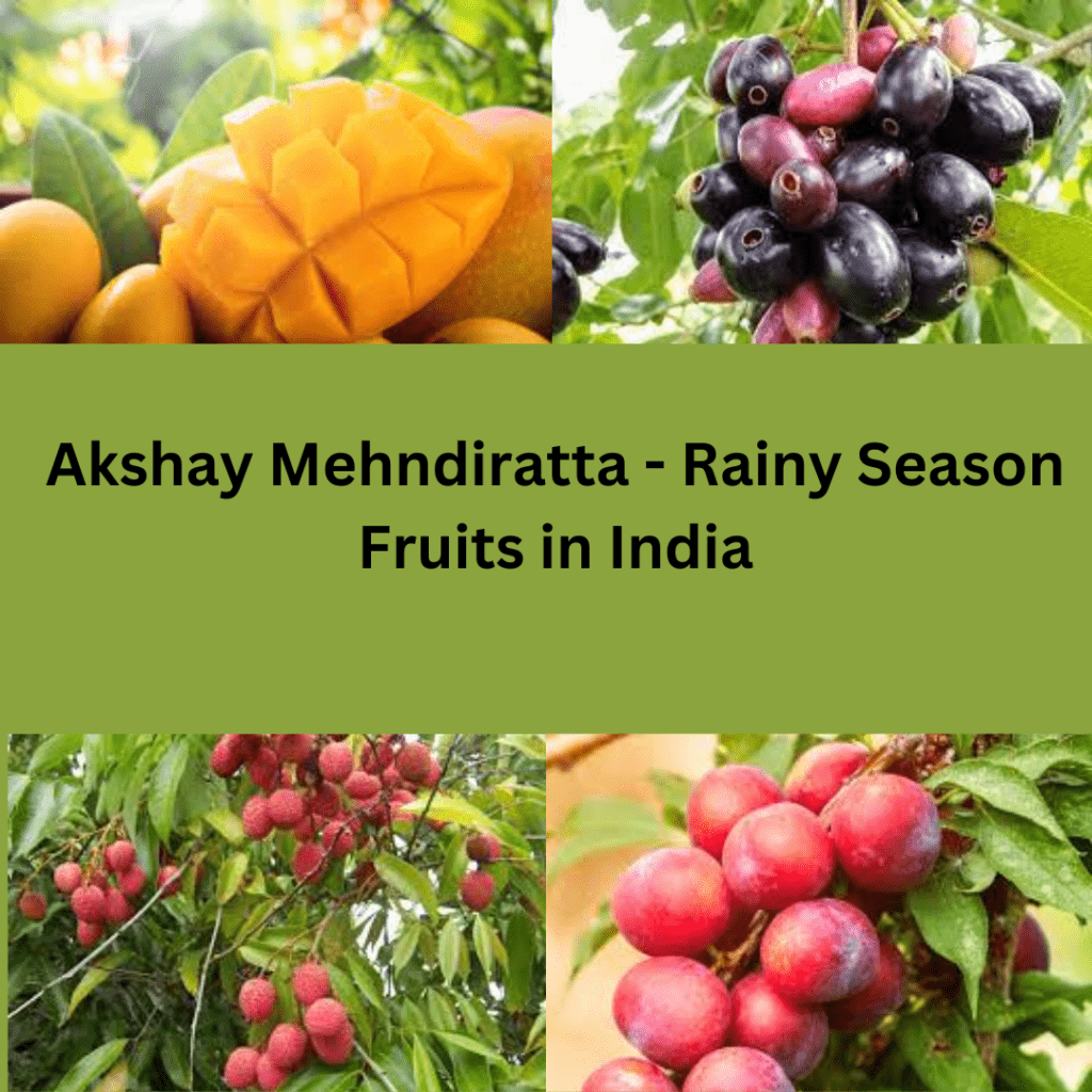 Akshay Mehndiratta - Rainy Season Fruits in India